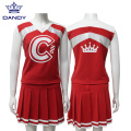 Aangepaste jeugd cheer shell middelbare school cheer uniformen