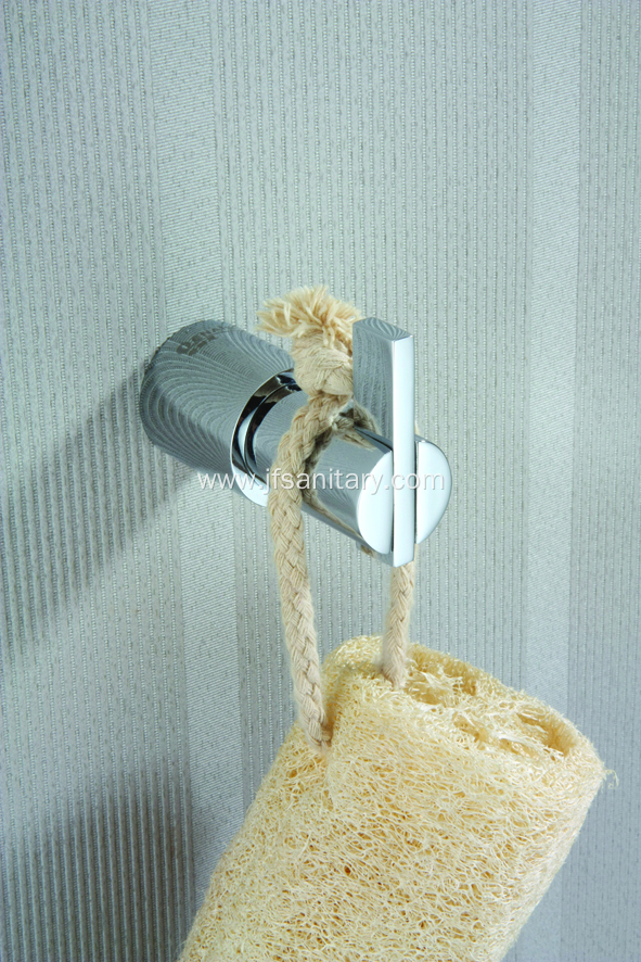 High Quality Hotel Brass Chrome Single Robe Hook