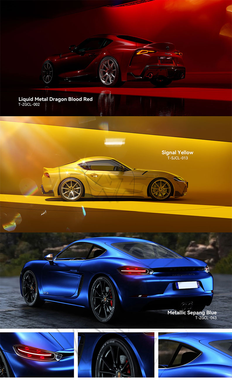 Metallic gold vinyl wrap Metallic gold vinyl wrap