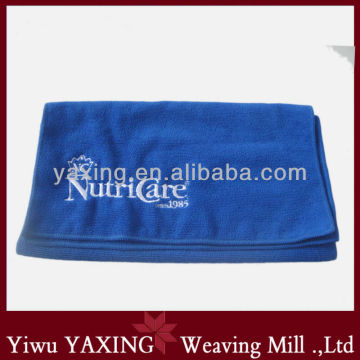 Microfiber customer logo printed sports towel