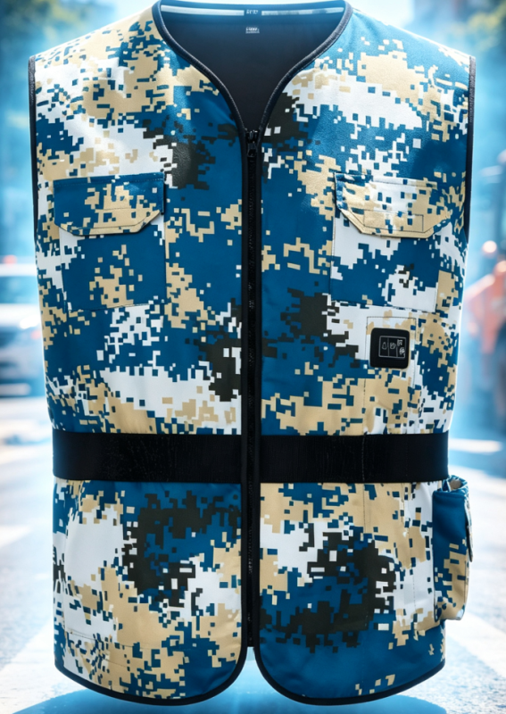 One-piece Camouflage Cooling Vest
