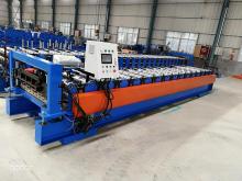 Maquina chapa techo trapezoidal acero galvanizado