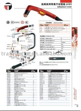 Hand Plasma Cutting torches P151 Trafimet
