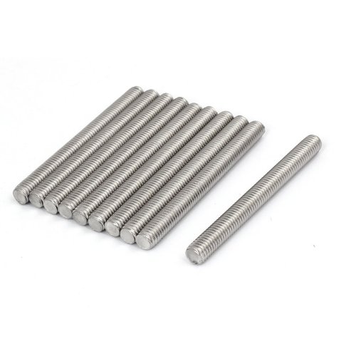 Stainless Steel DIN975 DIN976 ANSI ASTM Threaded Rod