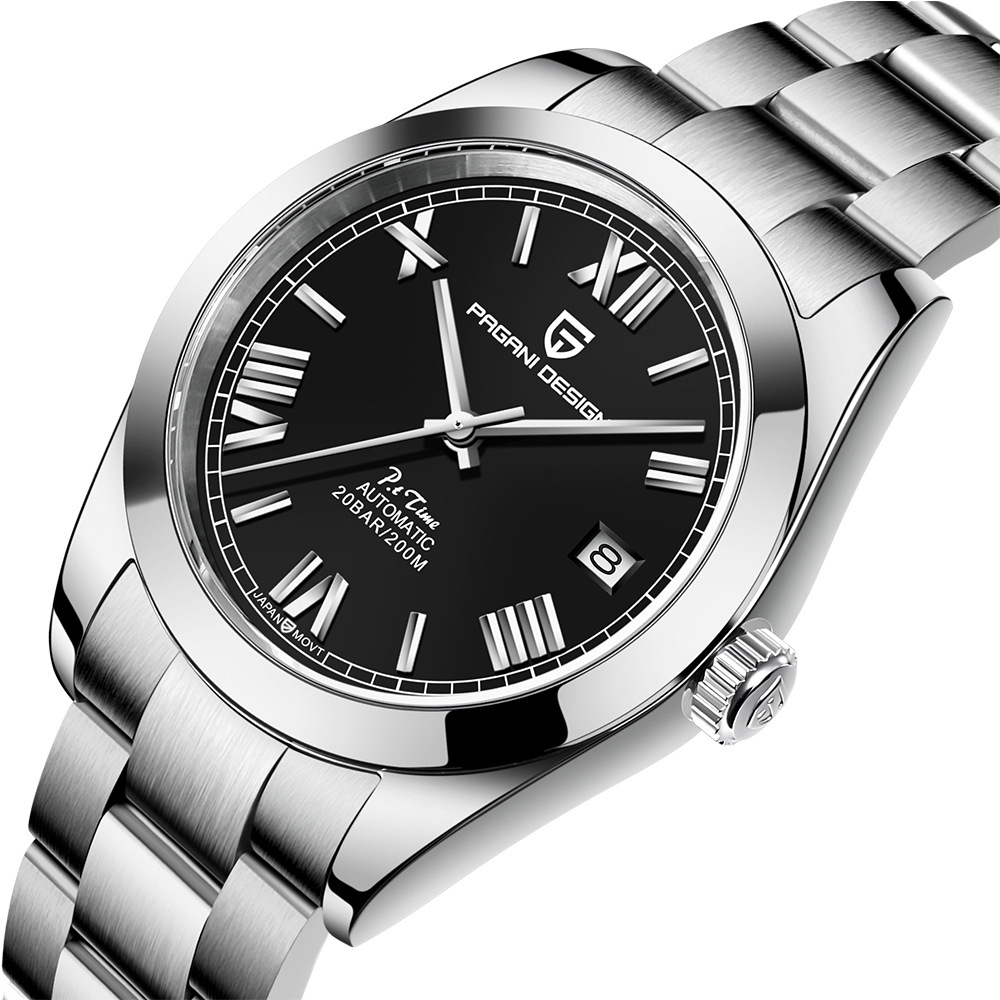 Outdoor Men's Waterproof Precision Steel Imported Movement Fully Automatic Durable Luminous Mechanical Watch