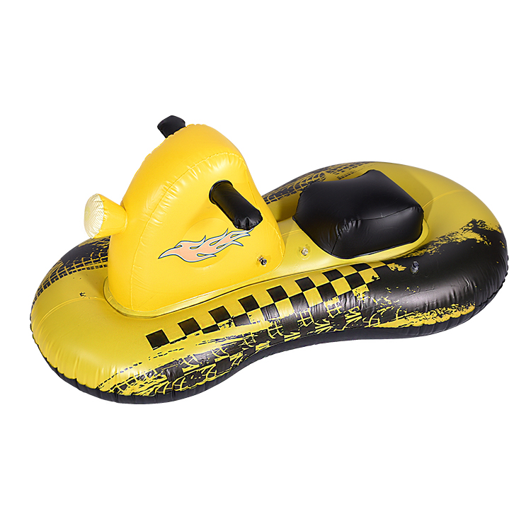 Custom Pool Float Yellow Swimming Inblodable Lounge Stuhl