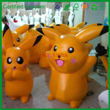 Yellow Orange Decorative fiberglass Pikachu Toy