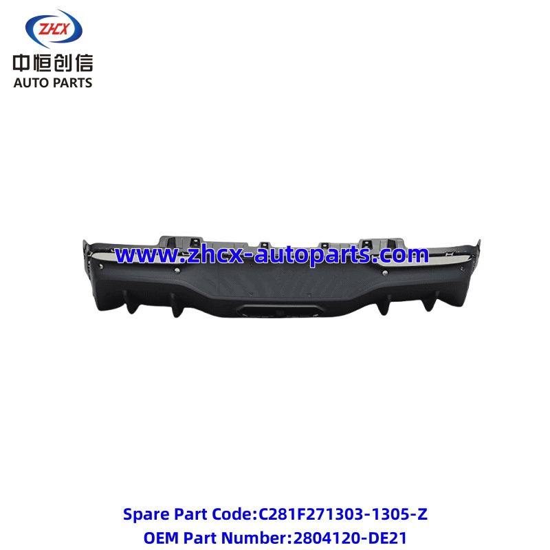 Spodní tělo zadního nárazníku Rear bumper lower body