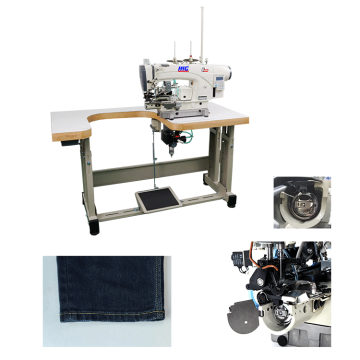 Jeans Industrial Lockstitch Bottom Hemming Machine