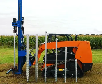 Galvanized Steel Screw Anchor Ground Screw Piles