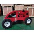 Mesin Lawn Lawn Mower Gasoline 4WD Crawler Lawn Mower