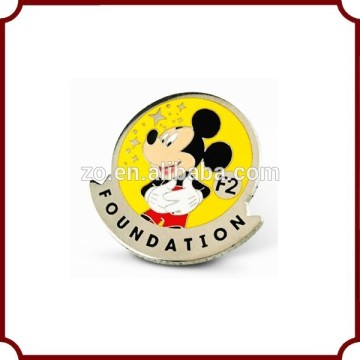 fashionable promotional innovation brass badge