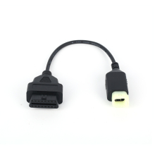 6PIN to 16PIN Diagnostic Cable for Delphi Motorcycle