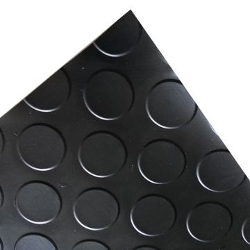 Professional coin embossed floor mat roll