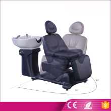 Hair washing electric lay down shampoo bed