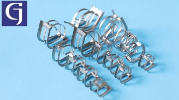 Stripping tower packing 25mm metal intalox saddle ring