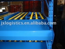 carton flow shelving