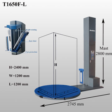 CE certification pallet stretch wrapping machine