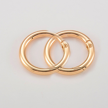 Inrich Rainbow 20mm Metal D Ring Spring O Ring for Strap Handbag