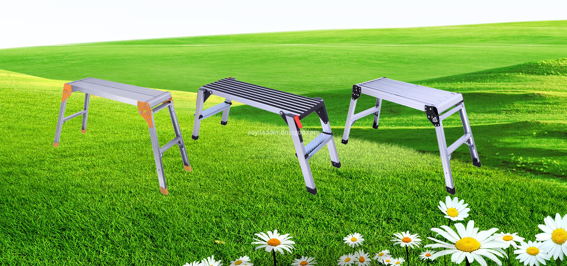 working platform steps stool