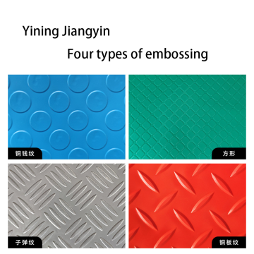 Antislip Foaming back pvc material door mats