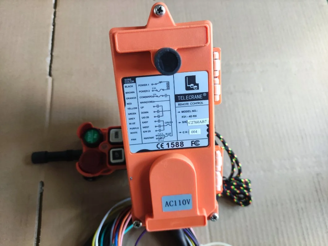 Reflection Type Industrial Capacitive Radio Remote Controller F21-4D