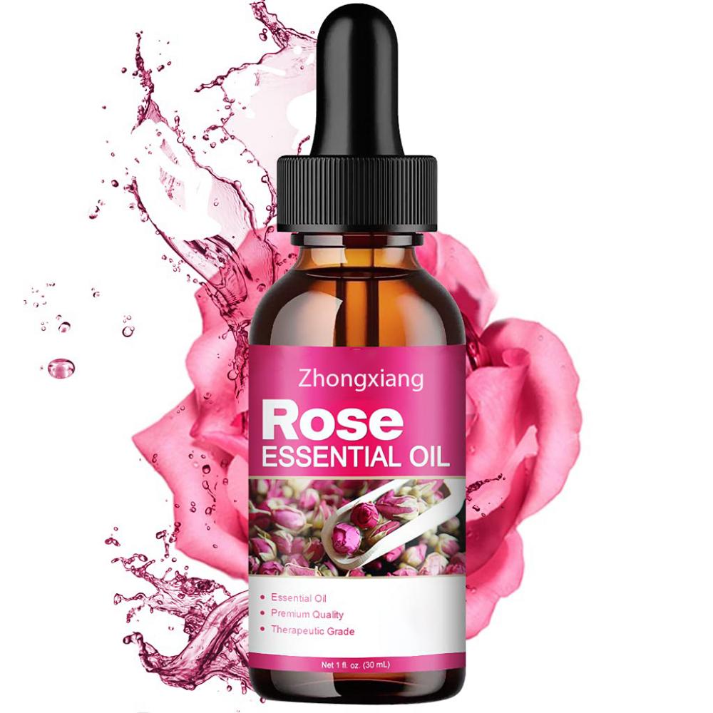 OEM Plant Extract Rose Oil Aromatherapy Massage Body Essential Oil Rose Oil Aromatherapy Massage Body Essential Oil