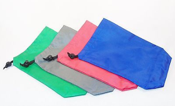 Hot sale colorful nylon drawstring pouches wholesale