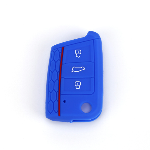 Magnetic silicone car key cover for Volkswagen