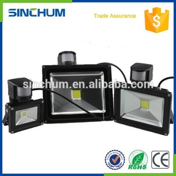 new products on china market 50w pir motion sensor led floodlights