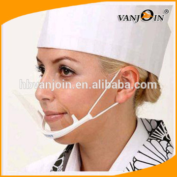 Hotel/Restaurant chief use Transparent face Mask Transparent Sanitary Mask