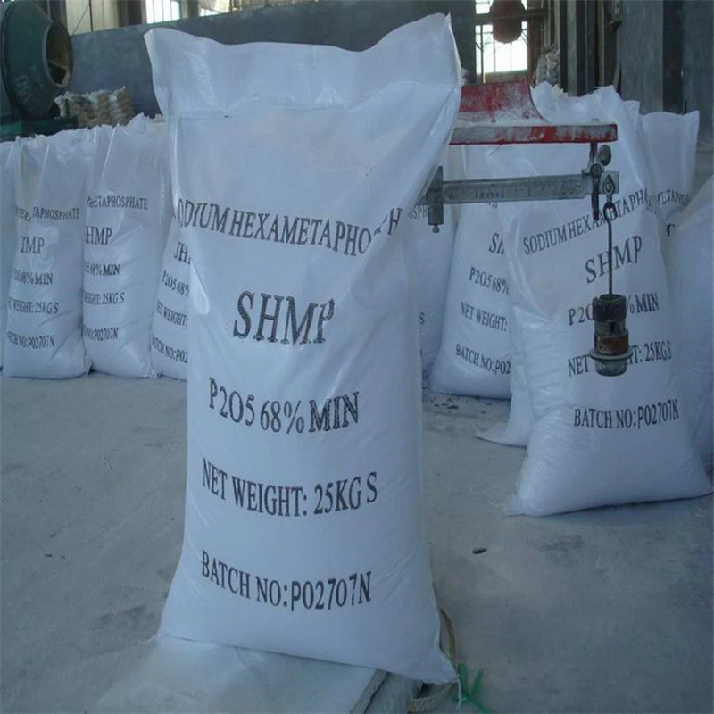 Industrial Grade Sodium Hexametaphosphate MSDS White Powder SHMP 68%