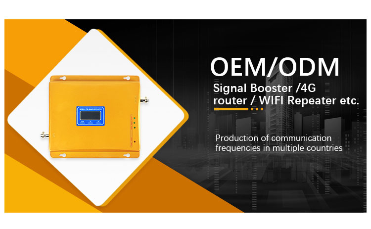 900mhz Gold GSM980 set cell phone enhancer lte 4g signal booster repeater amplifier indoor