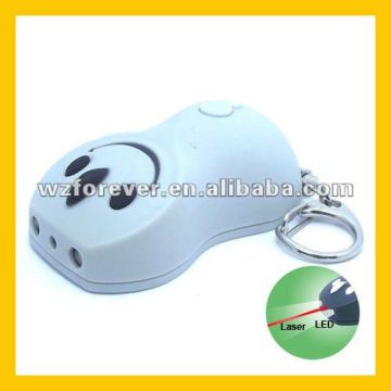 Mouse LED Novelty Laser Keychain