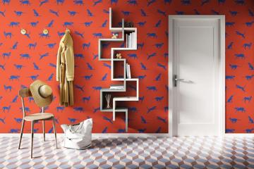 abstract style home wallpaper