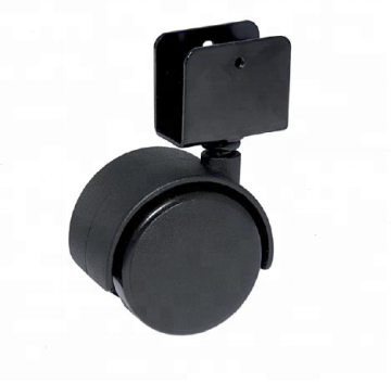 nylon furniture castors with U shape for baby bed