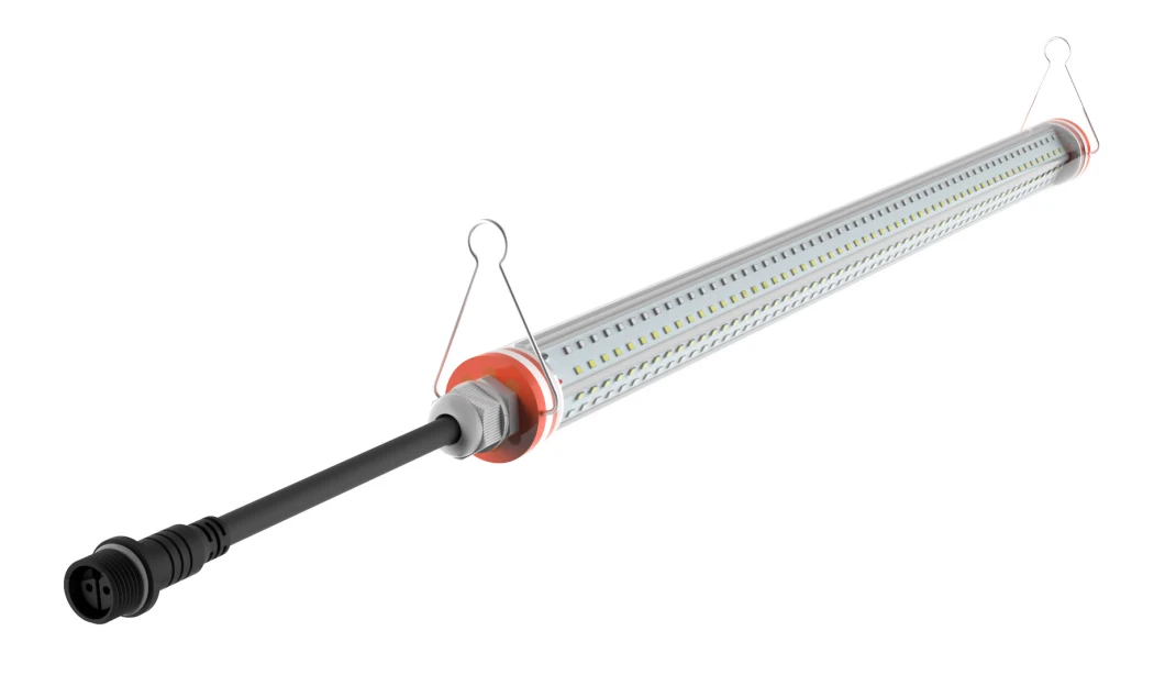 Double V-Shape Design, 2X150° Beam Angle T12 Tube LED Light with IP67 Waterproof