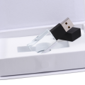 محرك فلاش USB زجاجي Rosegold