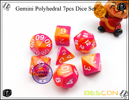Gemini RPG Dice Set-11 Gemini RPG Dice Set-11
