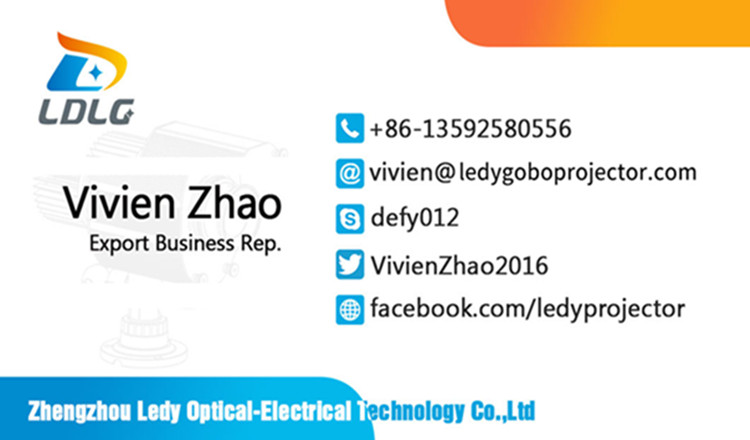 Outdoor Christmas Projector 80 Watt Logo Projector Led Rotating Advertising Gobo Projector Lights