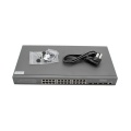 10 g de interruptor Ethernet 24GE con 4 10G SFP