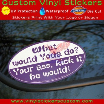Removable Car Window Sticker
