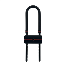 Smart Fingerprint Waterproof U-Shape Lock For Glass Door