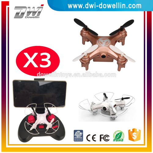 DWI Dowellin X3 2.4G Wifi Mini Pocket Drone Toys.