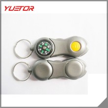 Outdoor camping Survival Gear Compass with LED light