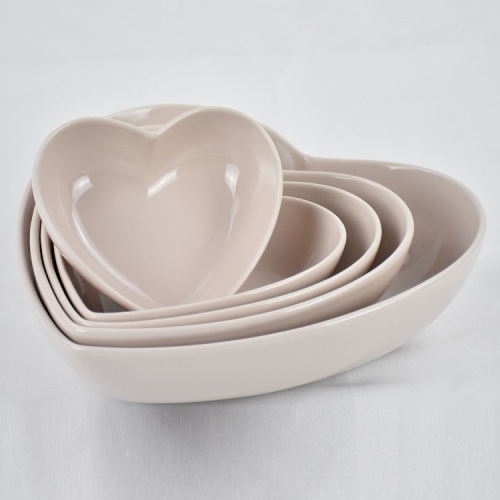 Salat und Obst Home Heart Shaped Kitchen Bowl