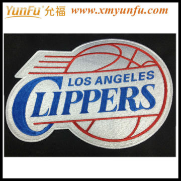 Factory Price basketball Custom Embroidered letter patches for clothing