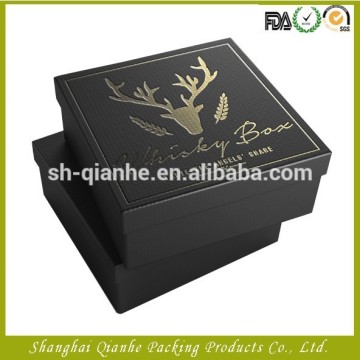 High quality paper razor gift packaging black box