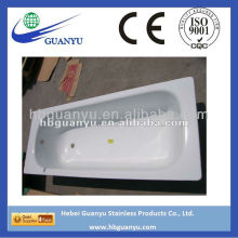 Hebei Factory enameled steel bathtub