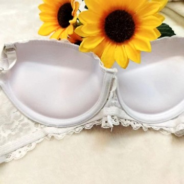 Hot Sale Wholesale Extreme Demi Push-Up Lace Bra for Women